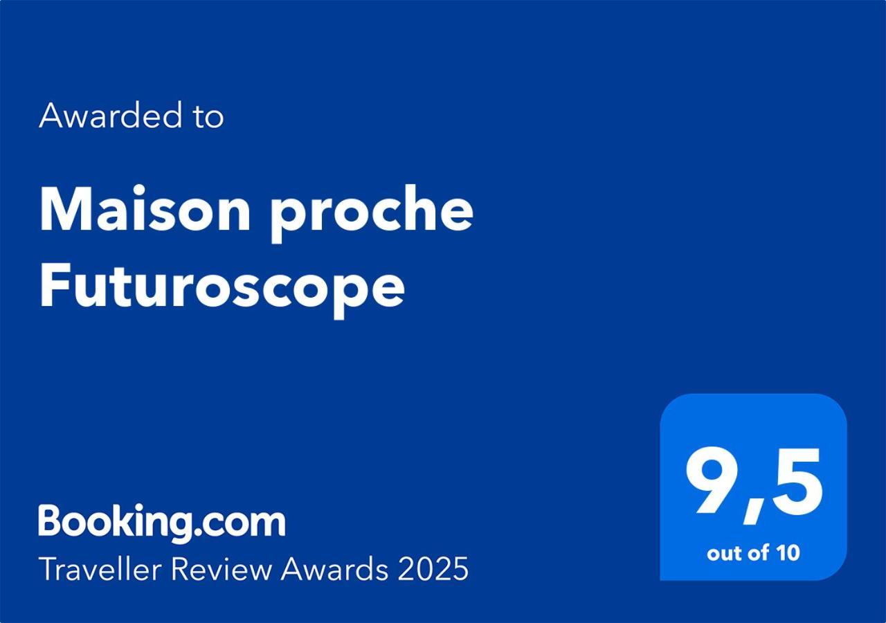 Maison Proche Futuroscope Chasseneuil-du-Poitou Zewnętrze zdjęcie