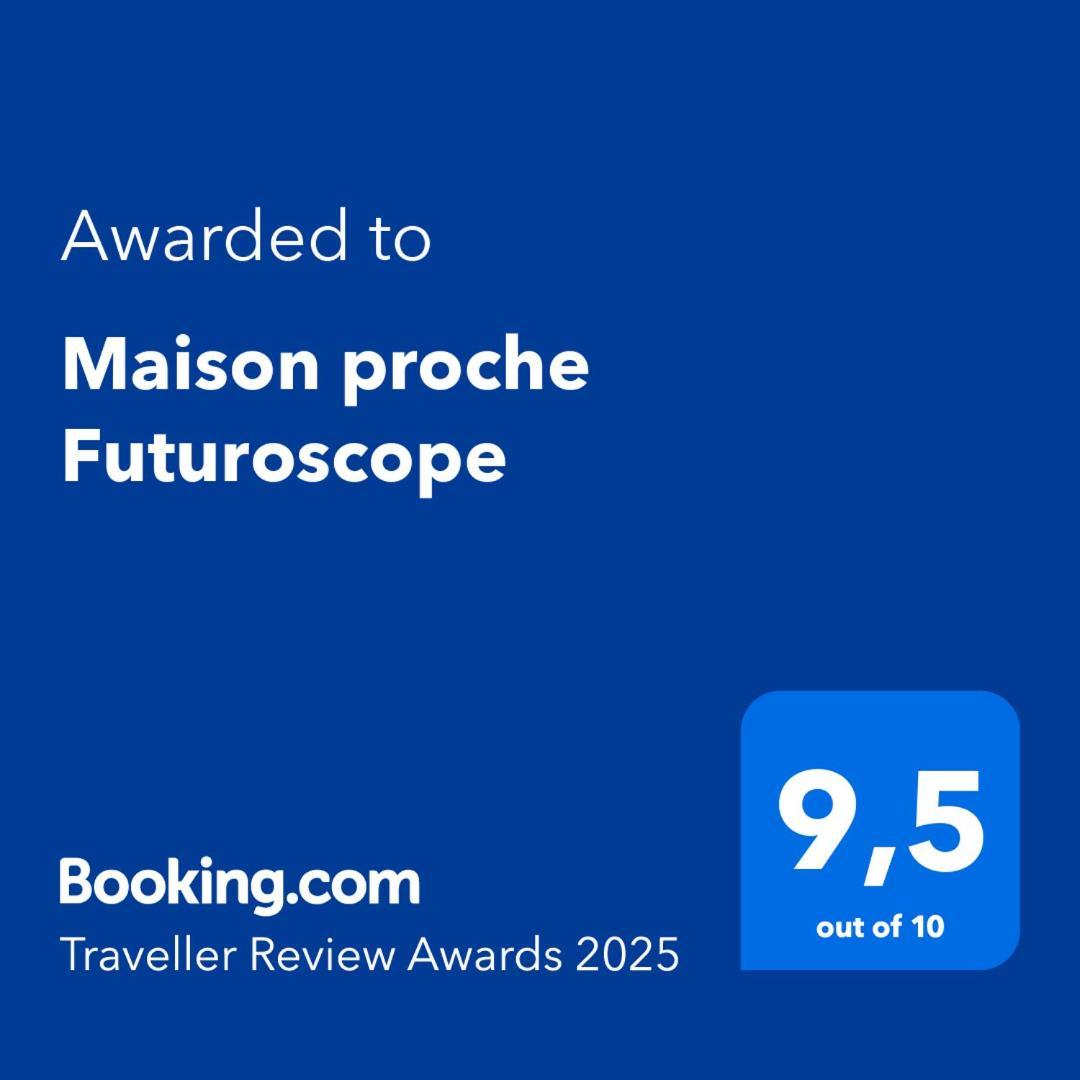Maison Proche Futuroscope Chasseneuil-du-Poitou Zewnętrze zdjęcie